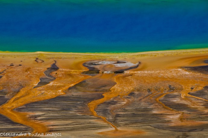 Rays of Grand Prismatic Spring